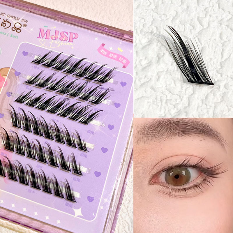 Eyelash Extension Hybrid - Nieuwe stijl scheve vliegende vos valse