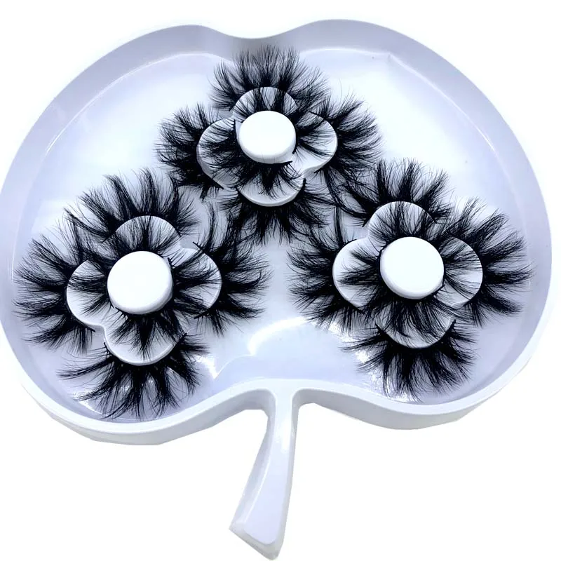 Eyelash Extension Full Set - HBZGTLAD 9 Pairs 3D Zachte Nertsen