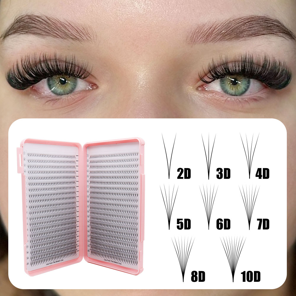XXL Tray PBT Hybrid Voorgemaak - Eyelash Extension Hybrid recensie en prijs