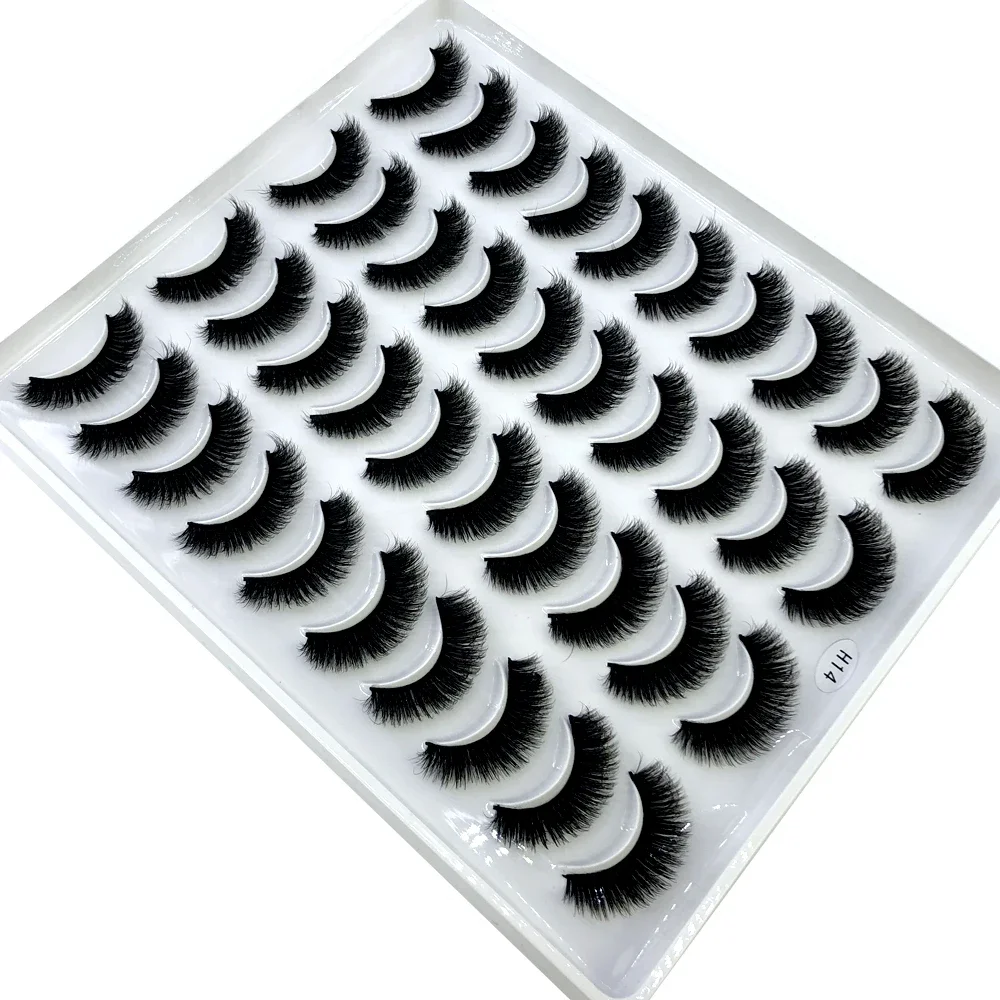 HBZGTLAD 20 paar natuurlijke l - Eyelash Extension Full Set recensie en prijs