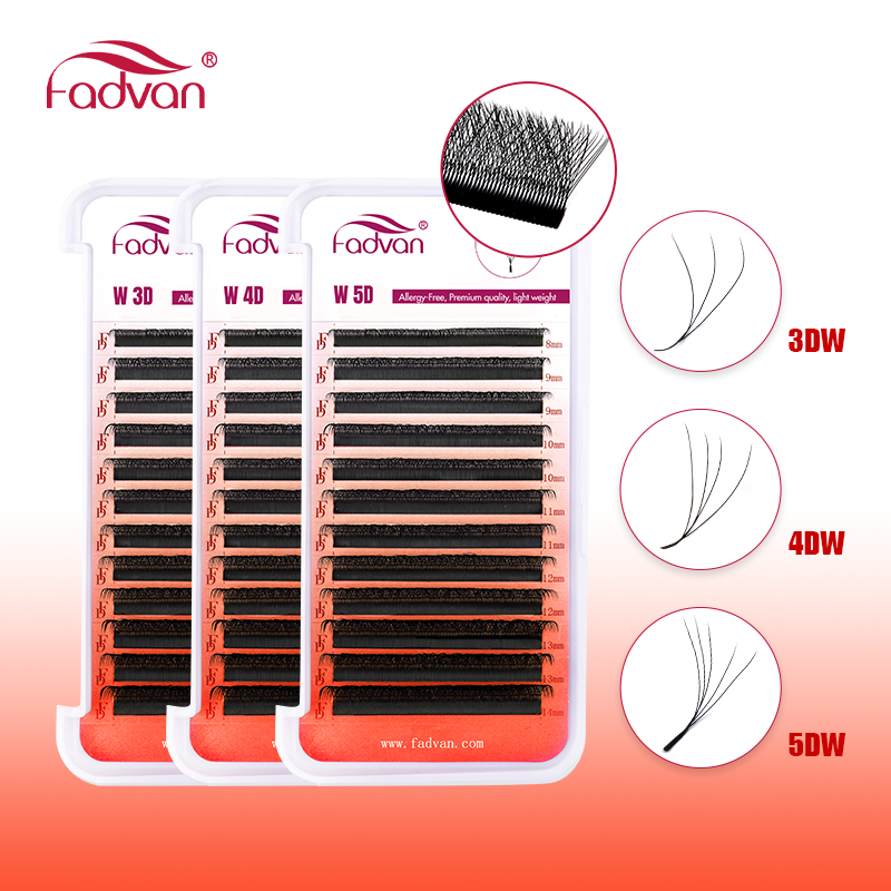 FADVAN W 3D 4D 5D 8-12/8-14mm  - Eyelash Extension Hybrid recensie en prijs