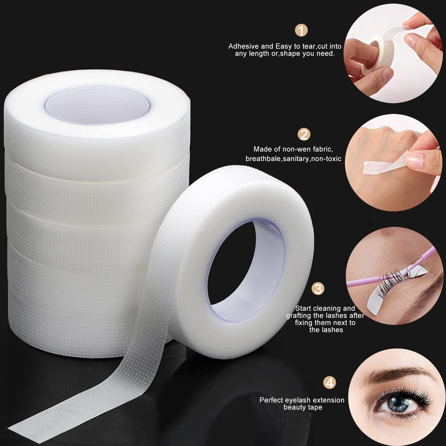 Wimpertape Transparante zelfkl - Eyelash Extension Gel Remover recensie en prijs