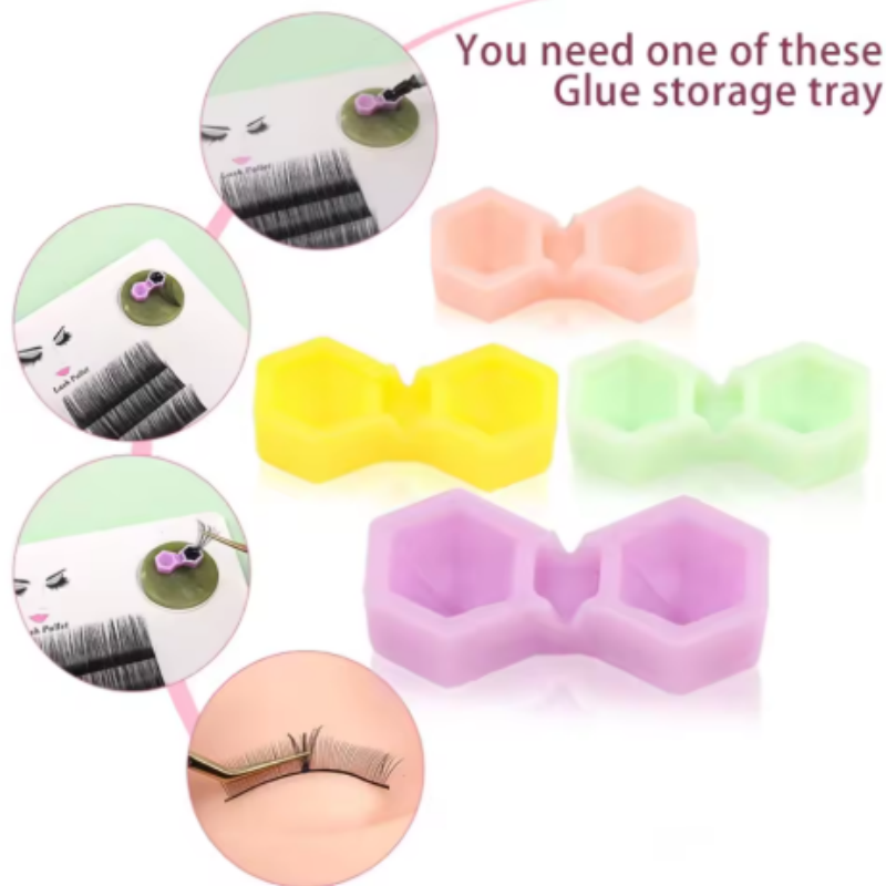 Wimperlijm Cups Dubbele Gat Ke - Eyelash Extension Last recensie en prijs