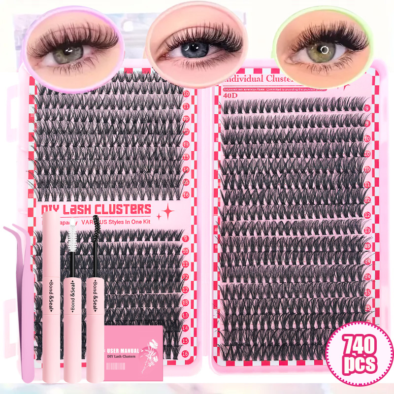 30D40D50D80D DIY wimperverleng - Eyelash Extension Full Set recensie en prijs