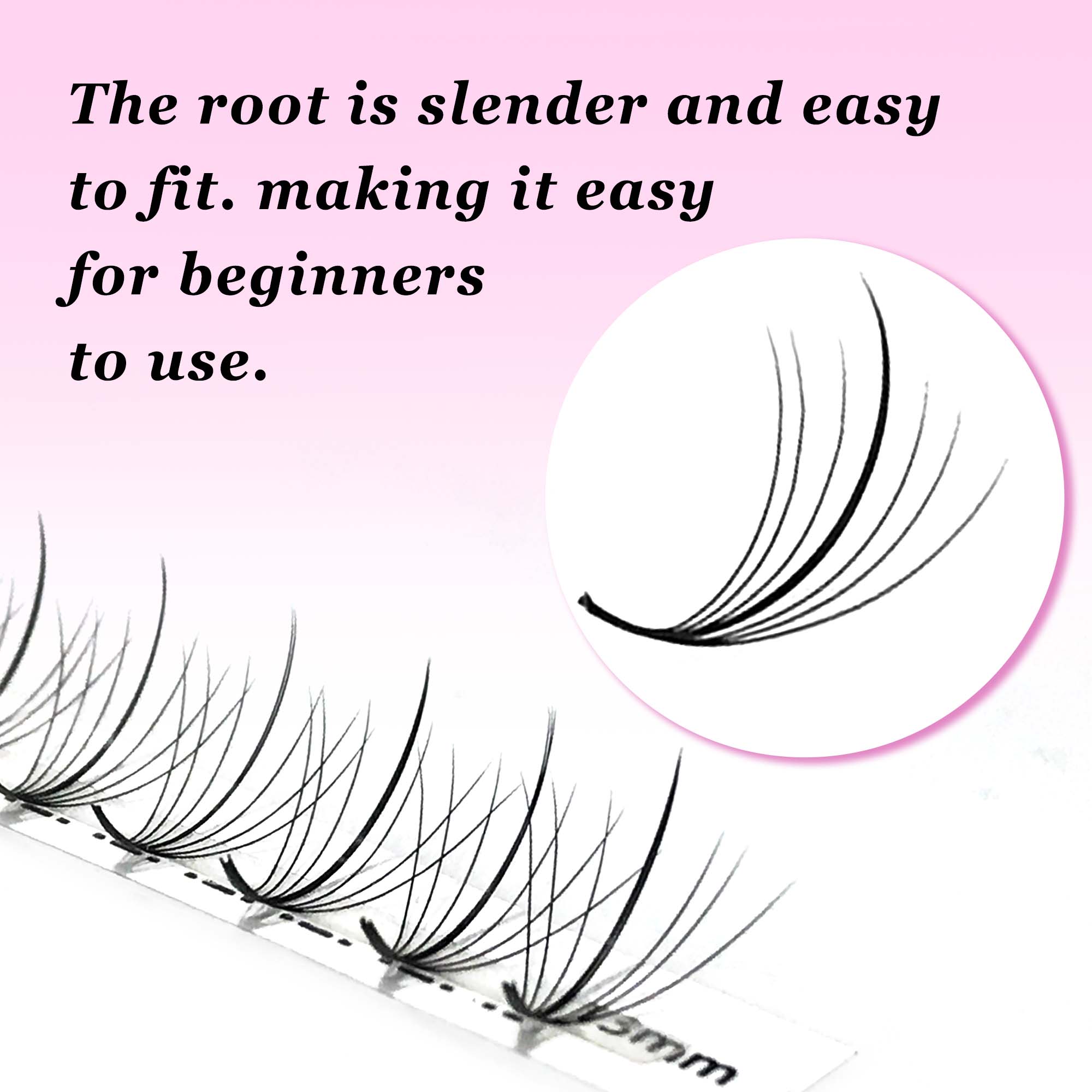 CoMango 7D Wispy Premade Fans  - Eyelash Extension Hybrid recensie en prijs