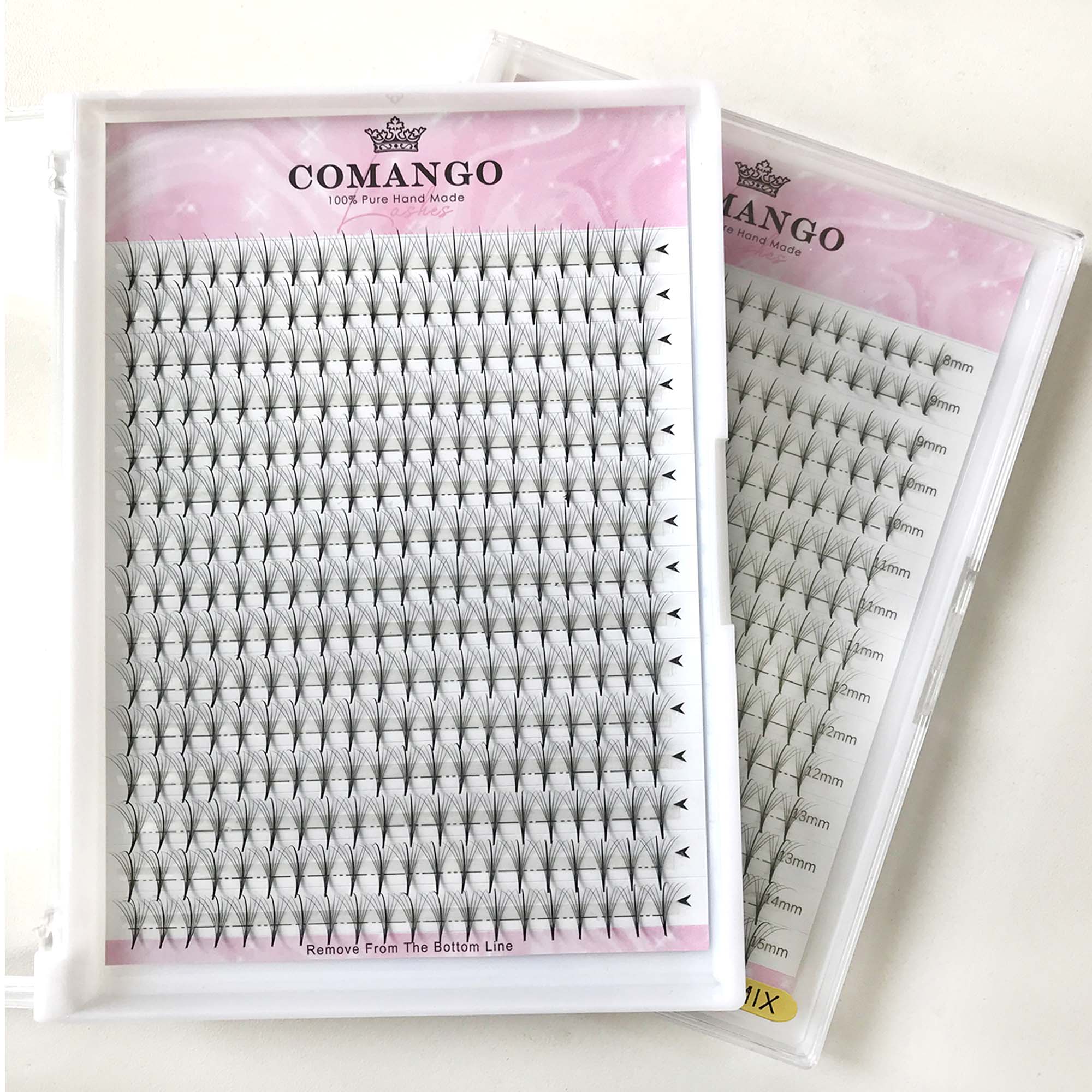 CoMango 7D Wispy Premade Fans  - Eyelash Extension Hybrid recensie en prijs